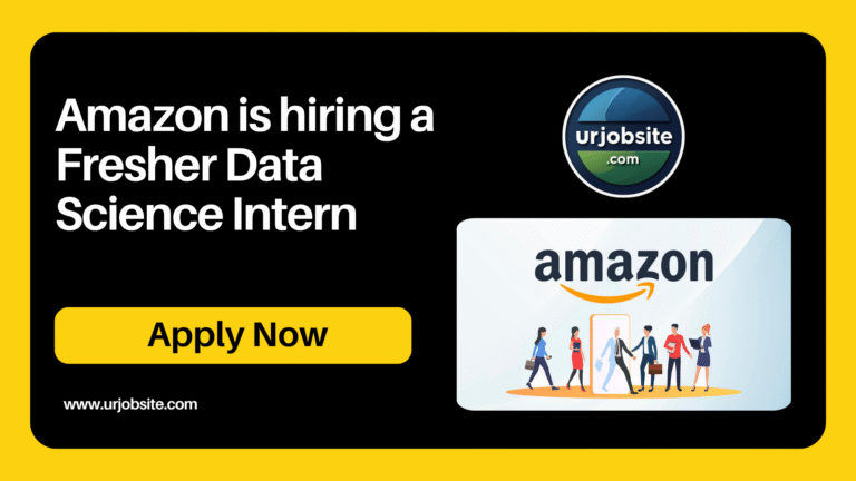 Amazon is hiring a Fresher Data Science Intern