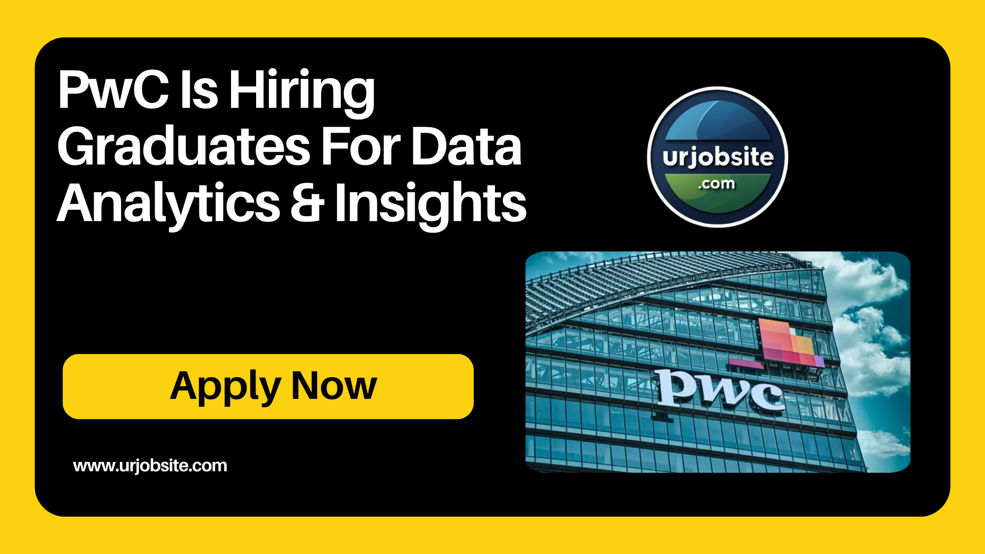 PwC Is Hiring Graduates For Data Analytics & Insights