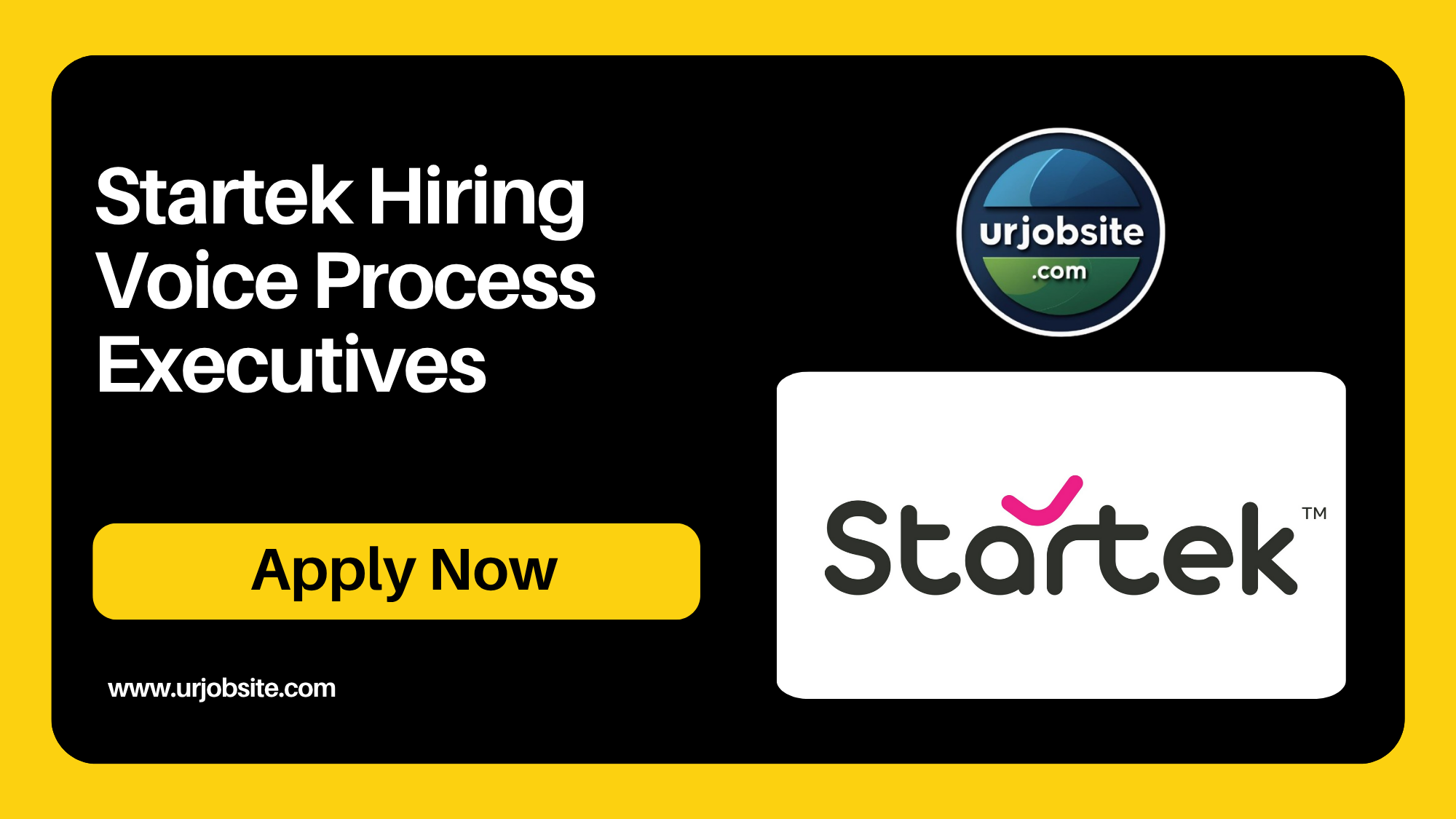 Startek Hiring Voice Process Executives