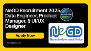 NeGD Recruitment 2025