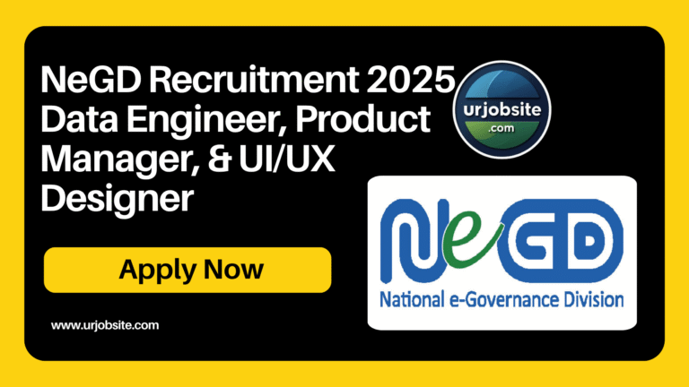 NeGD Recruitment 2025