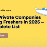top-private-companies-hiring-freshers-2025
